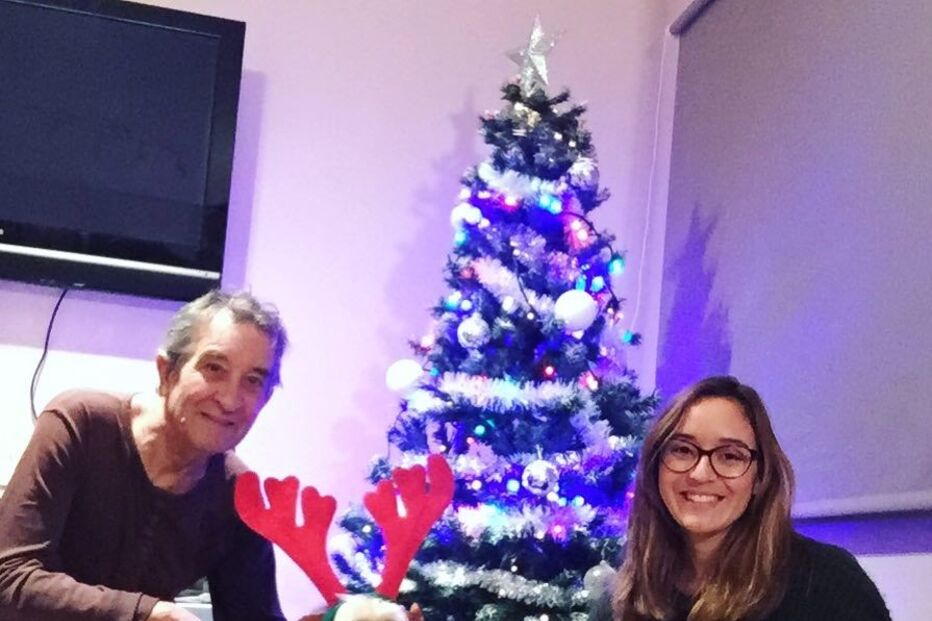 Carlos Areia e a companheira, Rosa Bela