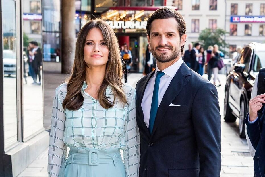 Sofia da Suécia e o Príncipe Carl Philip