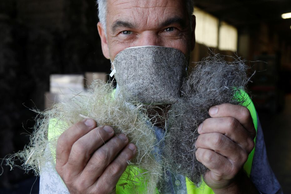 máscaras de cânhamo