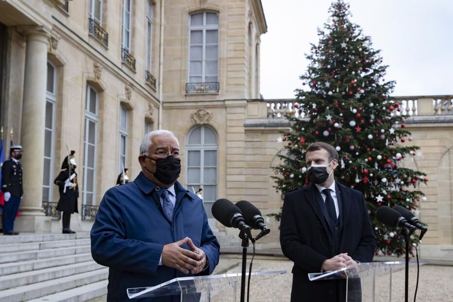 António Costa e Emmanuel Macron reúnem-se em Paris
