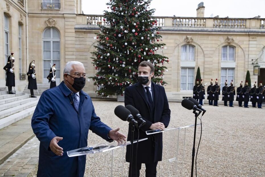 António Costa e Emmanuel Macron reúnem-se em Paris