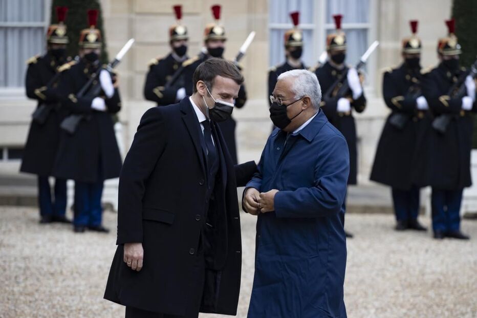 António Costa e Emmanuel Macron reúnem-se em Paris