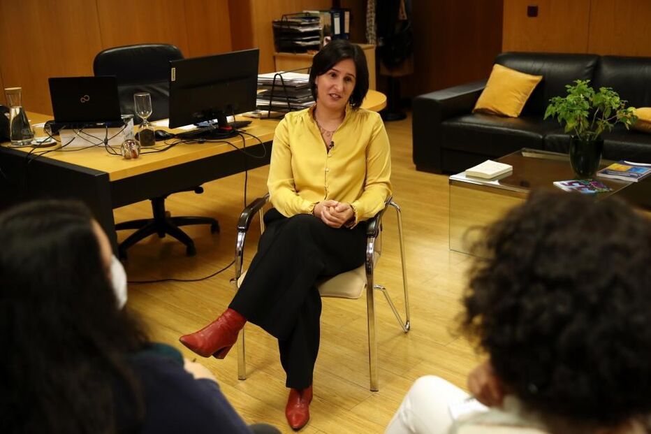 Cláudia Pereira, secretária de Estado para as Migrações