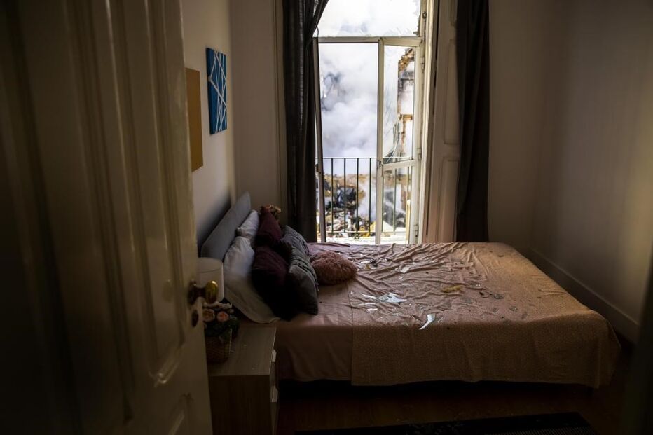 Prédio desaba após explosão no centro de Lisboa