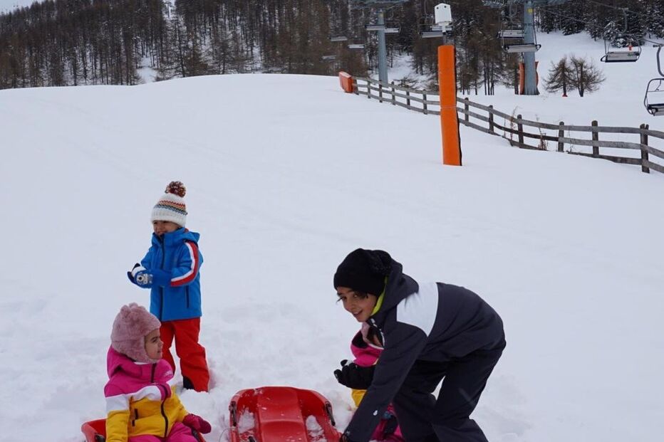 Georgina Rodríguez e os pequenos: Cristiano Júnior, os gémeos, Eva e Mateo, e Alana Martina