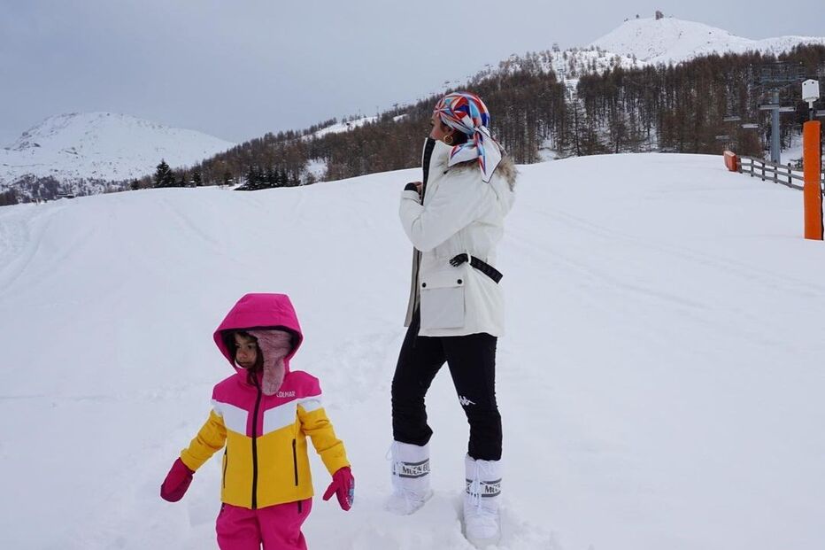 Georgina Rodríguez e os pequenos: Cristiano Júnior, os gémeos, Eva e Mateo, e Alana Martina