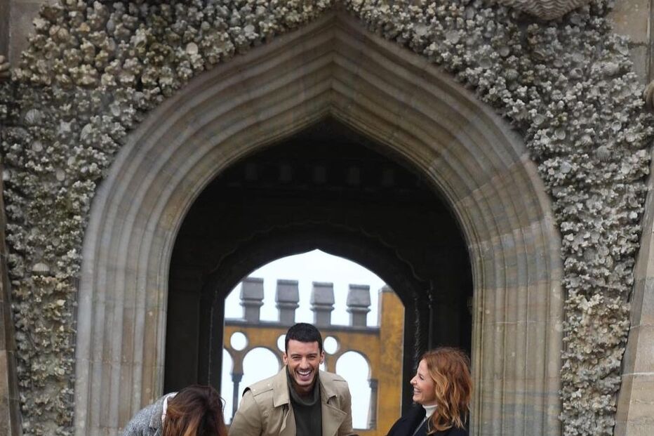 Maria Cerqueira Gomes, Ruben Rua e Cristina Ferreira