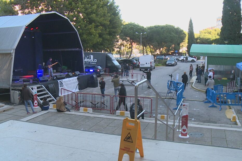 Hospital de Faro recebeu concerto solidário onde atuaram mais de 20 músicos algarvios