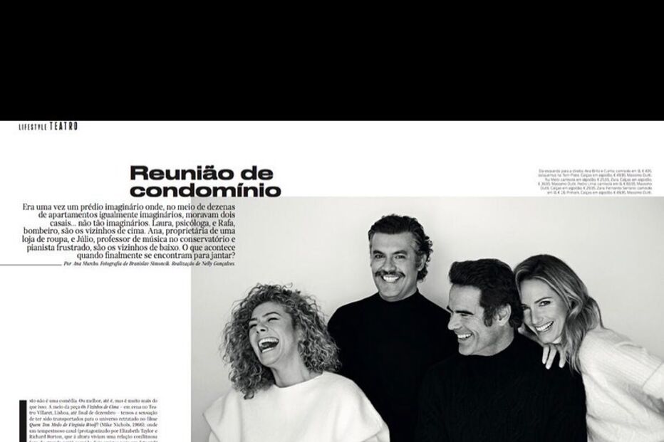 Ana Brito e Cunha, Rui Melo, Pedro Lima e Fernanda Serrano