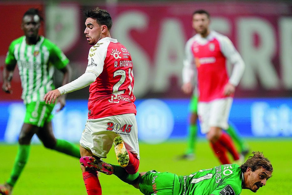 Ricardo Horta, marcou o primeiro golo do Sp. Braga