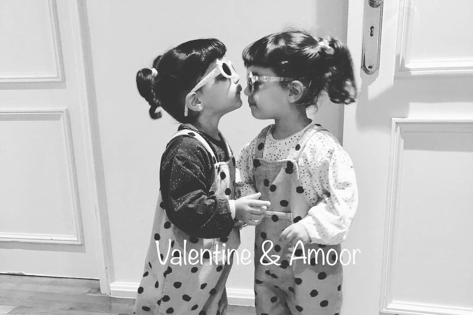 As filhas de Luciana Abreu e Daniel Souza, Amoor e Valentine