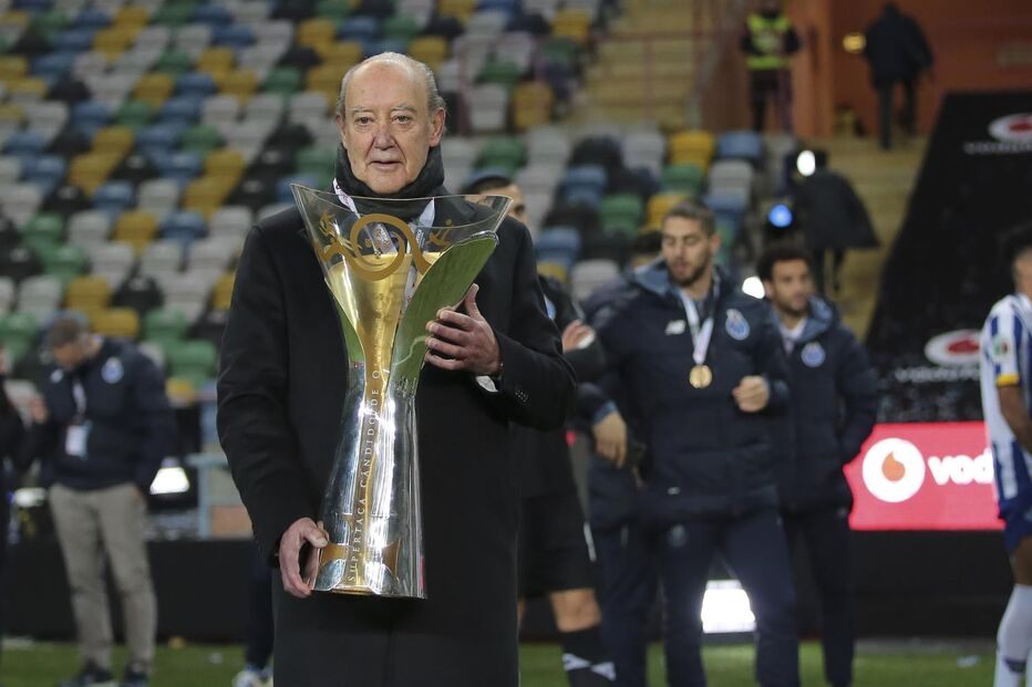 As imagens do FC Porto nos festejos da conquista da Supertaça	