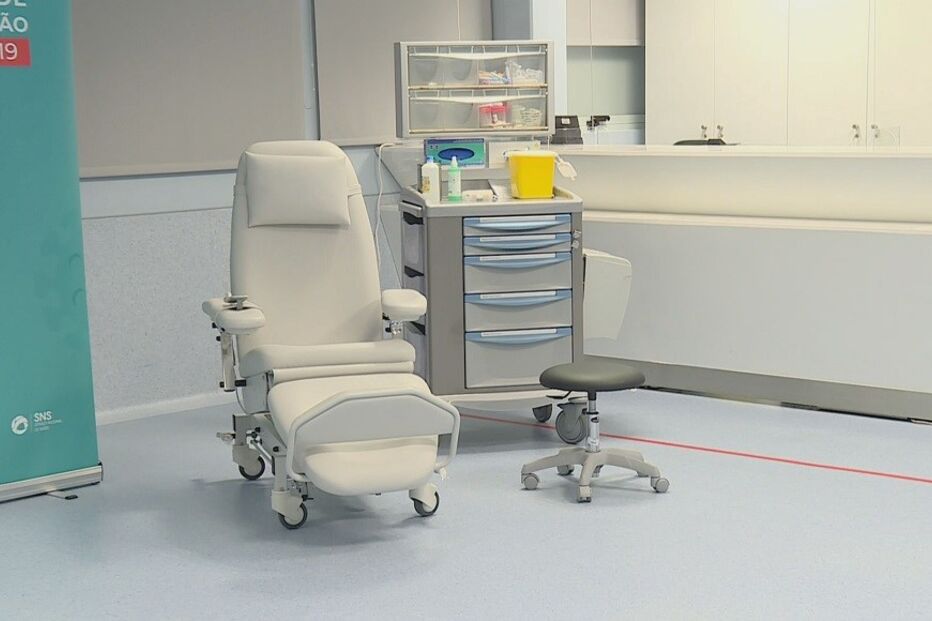 Salas para a vacinação contra a Covid-19 já estão prontas. Veja as primeiras imagens dos espaços