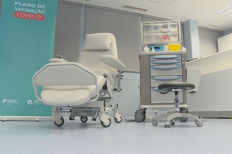Salas para a vacinação contra a Covid-19 já estão prontas. Veja as primeiras imagens dos espaços