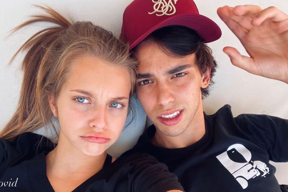 João Félix e Margarida Corceiro