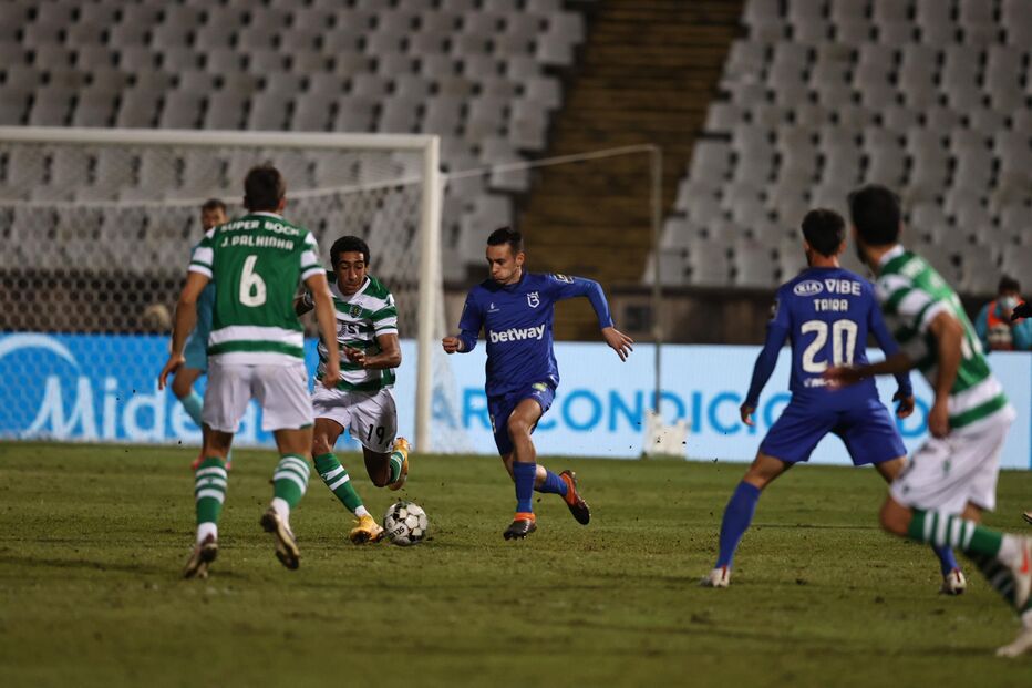 Jogo entre Belenenses SAD e Sporting