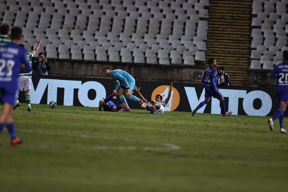 Jogo entre Belenenses SAD e Sporting