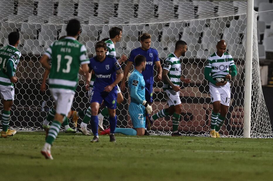 Jogo entre Belenenses SAD e Sporting
