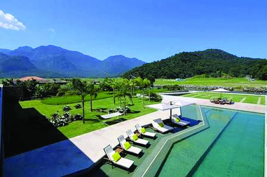 Piscina para os convidados