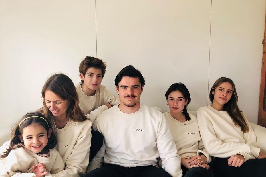 A viúva do ator, Anna Westerlund, João Lima, Clara, Max, Ema e Mia