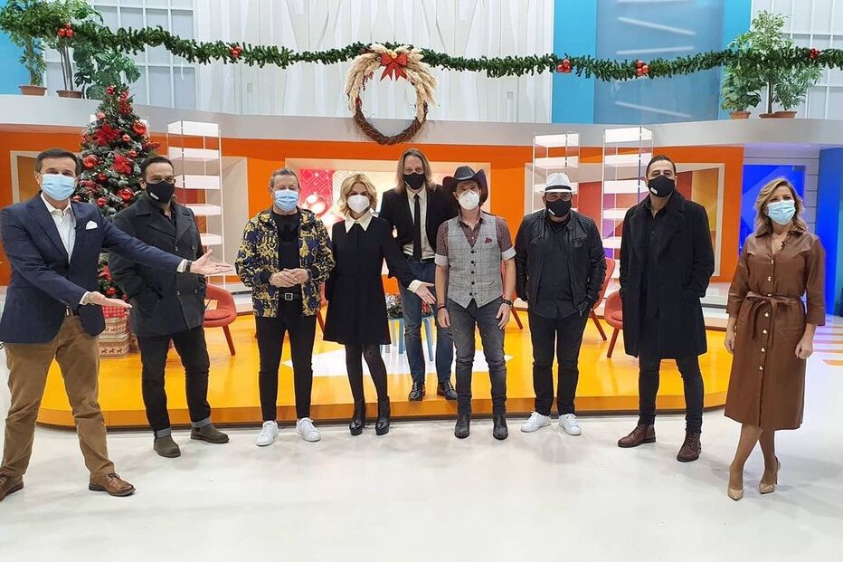 Jorge Gabriel, Sónia Araújo e a banda Santamaria