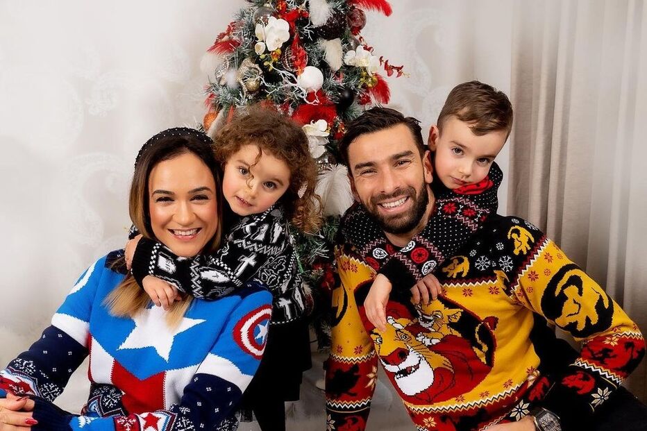 Vera Ribeiro, Rui Patrício e os filhos, Pedro e Eva