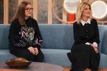 Filipa Lemos ao lado da filha