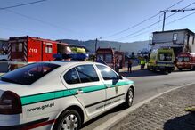 Derrocada em Vale de Cambra