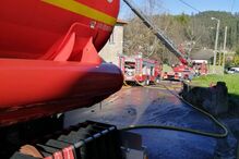 Fogo desaloja família em Famalicão