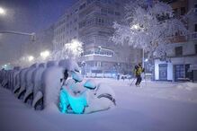 Tempestade de neve paralisa Espanha