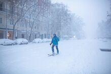 Tempestade de neve paralisa Espanha