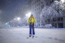 Tempestade de neve paralisa Espanha