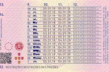 Nova carta de condução