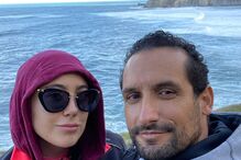 Ivana Rodríguez e o namorado, Carlos Garcia