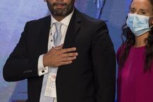 André Ventura e Dina Marques Nunes