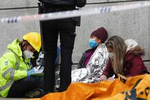 Fuga de gás faz explodir prédio em Madrid