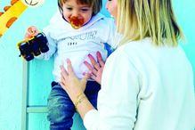 Jessica Athayde com Oliver