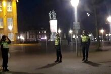 Violentos protestos na Holanda