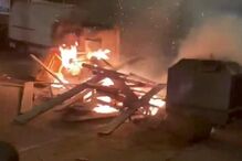 Violentos protestos na Holanda