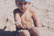 Pedro Barroso com o afilhado Périto