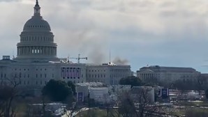 Fumo perto do Capitólio em Washington nos EUA obriga a evacuação do edifício. Veja as imagens