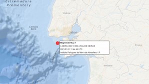 Sismo de magnitude 2.7 na escala de Richter registado em Oeiras. Foi sentido em Lisboa e Margem Sul