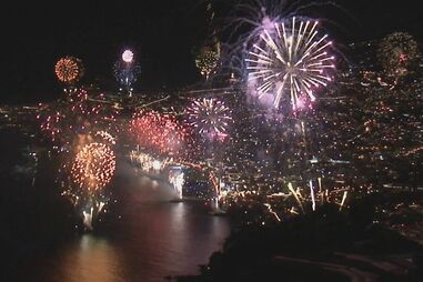 Fogo de artifício na Madeira