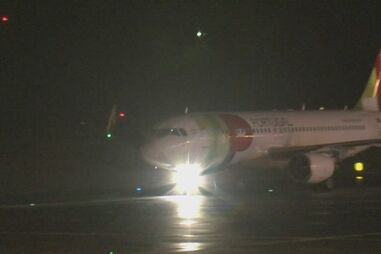 Avião do Sporting desviado devido ao mau tempo na Madeira