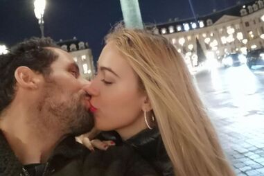 Georgina e o namorado