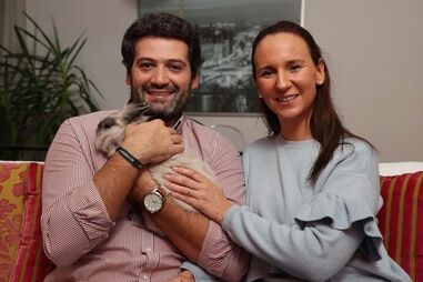 André Ventura e Dina Marques Nunes