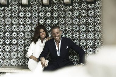 Joana Lemos e Lapo Elkann