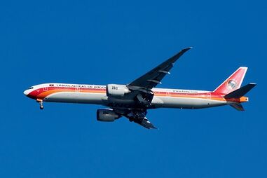 Avião da TAAG, transportadora aérea angolana