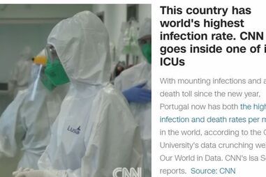 A reportagem da CNN sobre a Covid-19 junto dos médicos portugueses