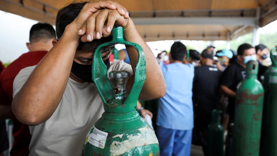 Crise de oxigénio nos hospitais brasileiros